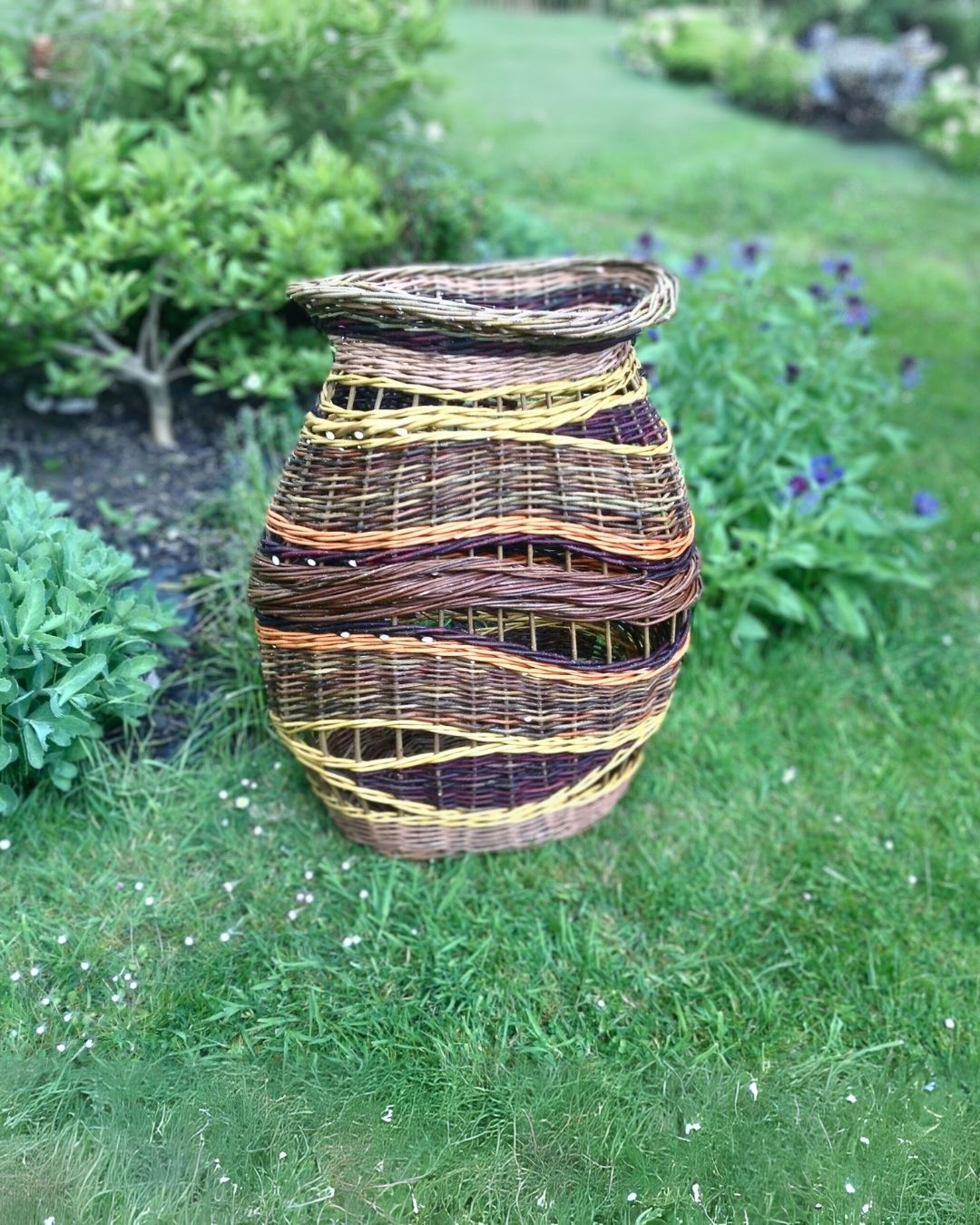 Oval Willow Vase
