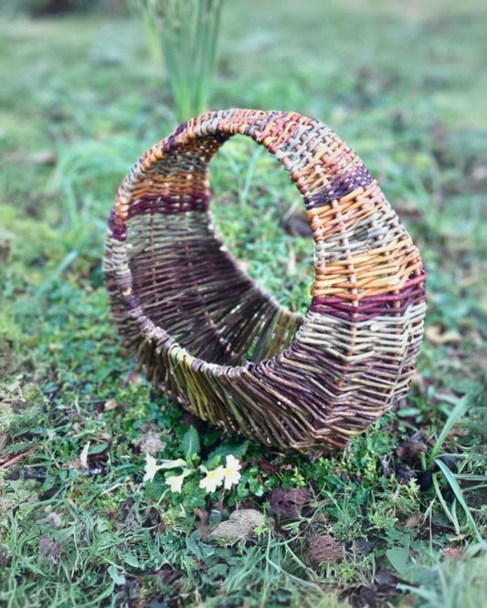 Foraging Circular Frame Basket
