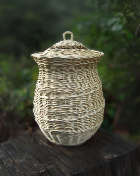 White Alibaba Basket