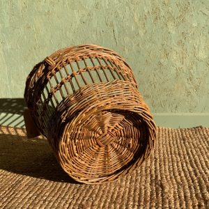 Open Weave Fitched Log Basket