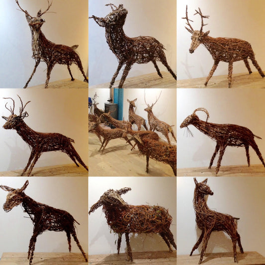 Weave a Willow Reindeer: 2 Day Workshop